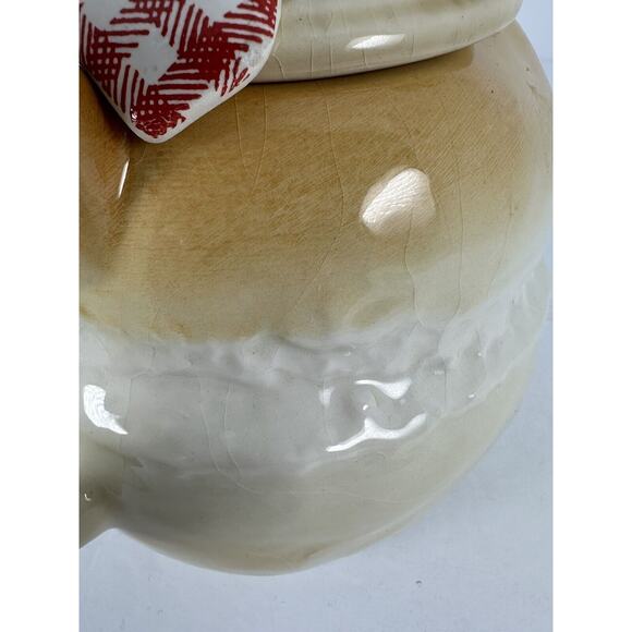 1987 England Sunshine Ceramics COTTAGE LOAF BREAD AND BUTTER TEAPOT with CRAZING - Picture 10 of 16